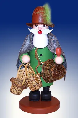 Produktbild von Räuchermann Korbhändler Höhe 28cm NEU