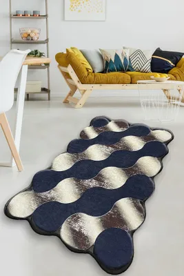 Image de Conceptum Hypnose, Circle - Gold, Tapis (80 x 120), 100 % POLYESTER, Gold, 80 x 120 cm