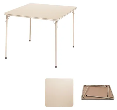 Produktbild von FurnitureR Klappbarer Haustiertisch 86×86×71 cm, Stabiler Pflegetisch für Hunde