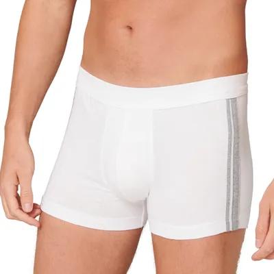 Produktbild von Schiesser 9er Pack 95/5 Stretch - Organic Baumwolle Retro Short / Pant Mit softem, tonalem Bund für höchsten Tragekomfort,  Kontrastfarbene Seitenstreifen, Elastische Single-Jersey-Qualität