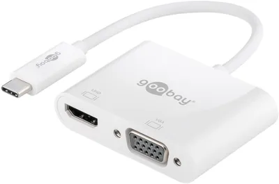 Obrázok produktu pre Viacportový adaptér USB-C™ na HDMI™, VGA