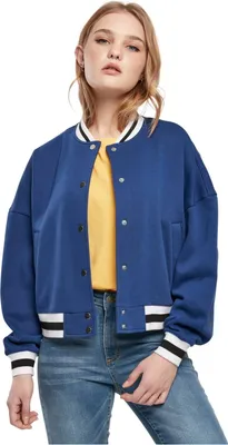 Produktbild von Urban Classics Oversized College Bomberjacke Blau L Frau Blau L
