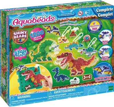 Produktbild von Aquabeads 31994, 4 Jahr(e), Junge/Mädchen, Kind, Mehrfarbig, 1200 Stück(e), Nicht für Kinder unter 36 Monaten geeignet