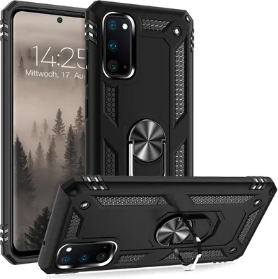 Produktbild von Armor Outdoor Handyhülle für Samsung Galaxy S20 Handy Panzer Case Cover Schutzhülle Farbe: Schwarz