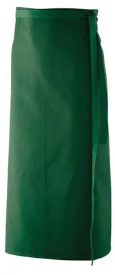 Produktbild von Bistroschürze B 100 x L 80 cm, flaschengrün : Flaschengrün : 65% Polyester 35% Baumwolle