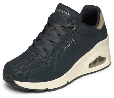 Produktbild von Skechers Damen UNO Wedge Safari Daze Turnschuhe, Black, 41 EU