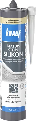 Produktbild von Knauf Naturstein Silikon bahamabeige 300 ml