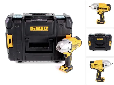 Produktbild von DeWALT DCF899HNT-XJ Akku-Schlagschrauber (bl) 610 Watt, Flexvolt, 1/2" Außenvierkant, M20, T STAK-Box II, ohne Akku