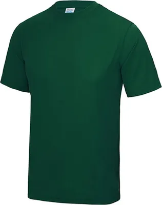 Immagine prodotto di Just Cool JC001 | Cool T-Shirt +WRAP certified +UV sun protection 30 - Colore: Bottle Green - Taglia: S