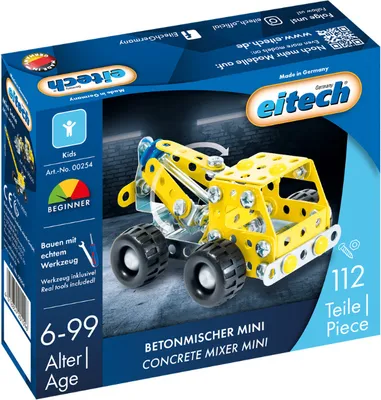 Produktbild von eitech Metallbaukasten 00254 - Betonmischer Mini