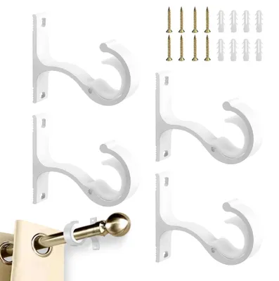 Gardinenstangenhalter, 0,19 kg, 4,2 x 11,5 x 12,8 cm