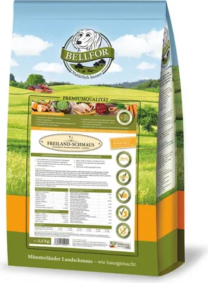 Produktbild von Bellfor Freiland-Schmaus - Huhn - Getreidefrei 2,5 kg