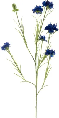 Produktbild von Kornblume, dunkelblau, 90 cm, Kunstblume Erutan Avon