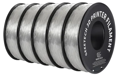 Obrázek produktu pro TPU vlákno, vysoce pružné, kompatibilní s většinou 3D tiskáren, průhledné