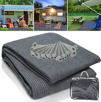 Produktbild von EINFEBEN Markíza koberec kempingové vybavenie Vodotesný kempingový koberec Podlaha stanu Vonkajšia stanová plachta Piknikový kryt Podložka pod stan Karavan 300x400 cm