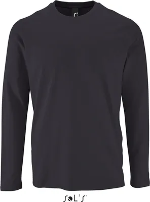 Produktbild von SOLs 02074 | Herren  Long-Sleeve T-Shirt Imperial - Farbe: Mouse Grey (Solid) - Größe: XL