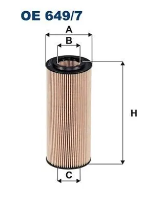 Zdjęcie produktu dla Filtr oleju FILTRON OE 649/7