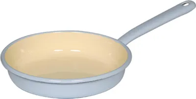 Produktbild von Riess Omelett- Palatschinkenpfanne Ø20cm Emaille Classic Pastell blau