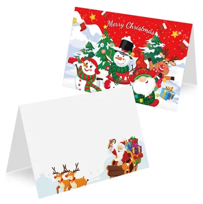 30 Weihnachtsplatzsets, Tischkarten, grün, 14x16,6 cm