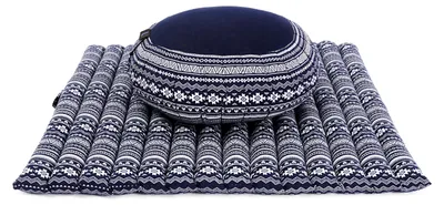 Produktbild von Leewadee Zafu & Zabuton Meditationsset 70 x 70 cm Kapok Meditationskissen