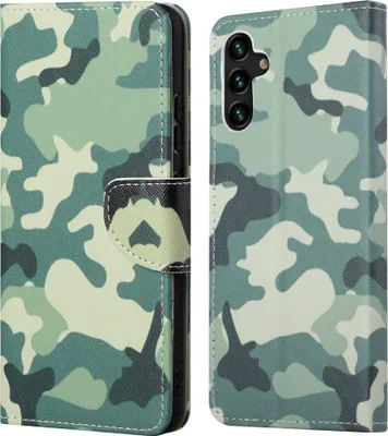 Produktbild von Samsung Galaxy A13 5G / A04s Hülle - Coverup Klapphülle - Camouflage