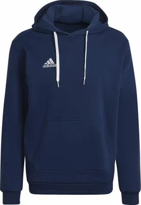 Produktbild von Adidas Herren Kapuzenpullover aus Fleece mit Kängurutasche, Kordelzug und geradem Schnitt
