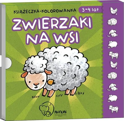 Produktbild von Malbuch Tiere auf dem Lande MONUMI