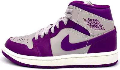 Image de Nike Air Jordan 1 Mid Magenta / Gris clair / Blanc - 38 (EU)