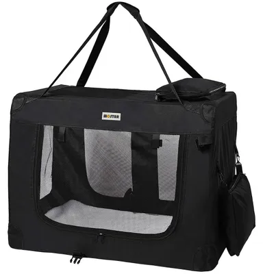 Immagine prodotto di Borsa per cani Borsa da trasporto per cani Box per cani XL Box da trasporto per gatti Box per auto nero