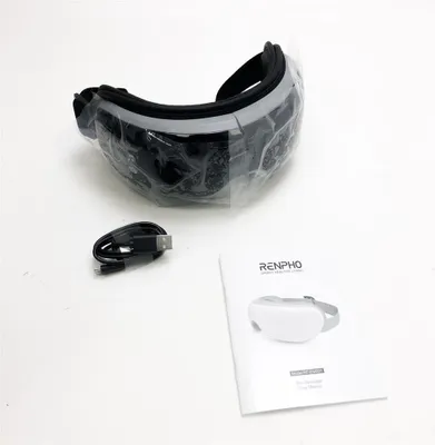 Produktbild von RENPHO Augenmassagegerät mit Wärme, Vibration und Musik über Bluetooth, Massagebrille hilft bei Augenringen und trockenen Augen, verbessert Schlafqualität, geschenke für die ganze Familie