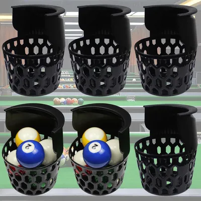 Image de Ensemble de 6 sacs de billard pour billes, dimensions : 20 x 16,51 cm