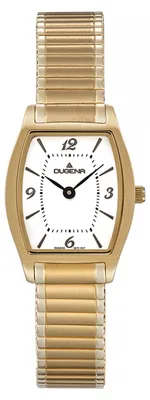 Produktbild von Dugena Damenuhr 4461098 Luzern, Quarz, weißes Zifferblatt, Edelstahl