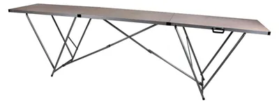 Produktbild von Kühnel Tapeziertisch Profi - 305 x 80 x 86 cm - Für Tapezierarbeiten, Picknick, Catering, Flohmarkt - Aluminium-Profil, Sperrholz