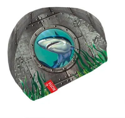 Zdjęcie produktu dla ROTH 89437 Dziecięcy czepek kąpielowy ROTH "Shark"