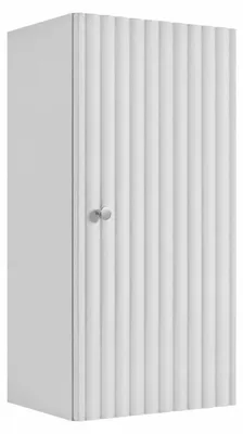 Zdjęcie produktu dla Szafka łazienkowa, biała, z uchwytami w trzech kolorach, wymiary: 35 x 27 x 68 cm, Obraz wygenerowany przez AI