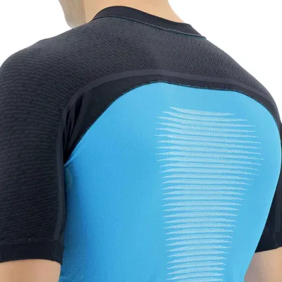Produktbild von UYN Granfondo Fahrradtrikot Herren danube blue/blackboard XXL
