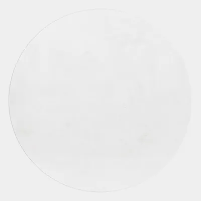 Produktbild von Hochflor Teppich Pia rund, Farbe: Weiß, Größe:160 cm rund
