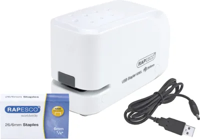 Immagine prodotto di RAPESCO 1453 RAPESCO Cucitrice elettrica 626EL, bianca