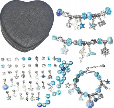 Produktbild von Schmuckset Armbänder Charms Halsketten Für Mädchen