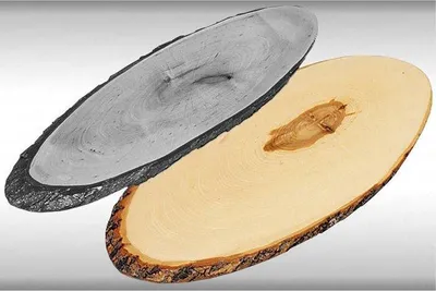 Obrázok produktu pre Kesper 61202, Bridlicová doska, Drevo, Drevo, Oválny, 590 mm, 200 mm