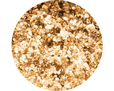 Produktbild von Glorex Brillant-Glitter holo goldfarben 9 g