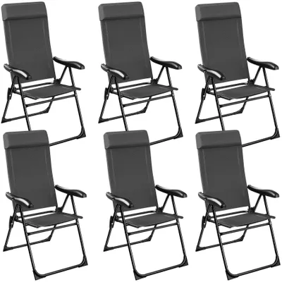 Produktbild von tectake® Campingstuhl Müritz Belastbarkeit 120 kg, 57 x 65 x 112 cm