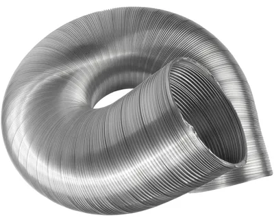Produktbild von Flexibler Aluminium-Abluftschlauch, DN 120 mm x 1,5 m, für Lüftungsanlagen
