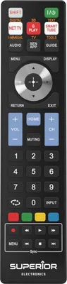 Produktbild von Superior Electronics ReplacemRemote Control - Ersatzfernbedienung Black, SUPTRB009, für Sony (SMART) TVs