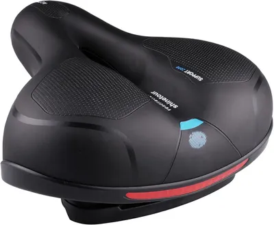 Immagine prodotto di Sella per bicicletta, 26x21 cm, in gel e memory foam, ammortizzante, impermeabile, per bicicletta