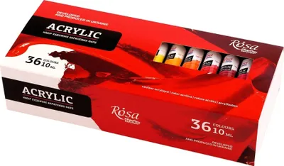 Produktbild von Rosa Studio Set Acrylfarben 36x10ml