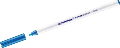 Immagine prodotto di Penna tessile edding 4600 punta tonda 1mm azzurro confezione da 10