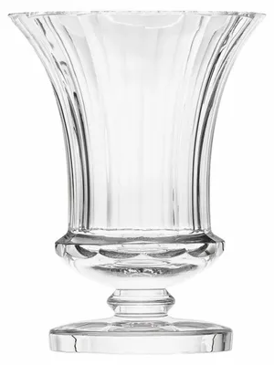 Produktbild von Casa Padrino Luxus Barock Kristallglas Vase Ø 19,7 x H. 25 cm - Mundgeblasen