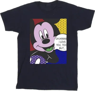 Image de Disney - T-shirt "Oh" pour homme BI42372 (5XL) (Bleu marine)