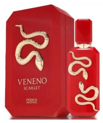 Imagen del producto de French Avenue Veneno Scarlet Eau de Parfum Unisex 100 Ml | Perfume Árabe Original